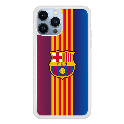 Barcelona FC Gradation Wings iPhone 15 Pro Case-Oxvistore