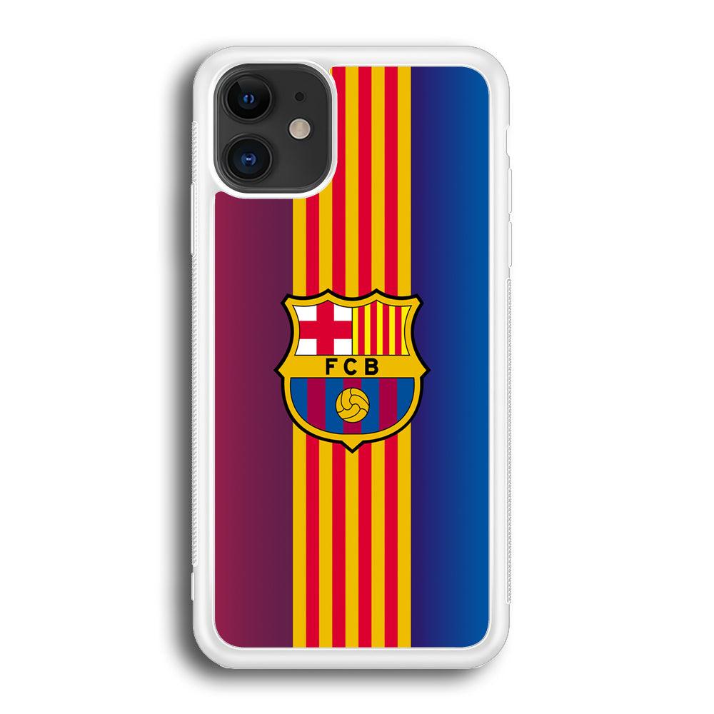 Barcelona FC Gradation Wings iPhone 12 Case-Oxvistore