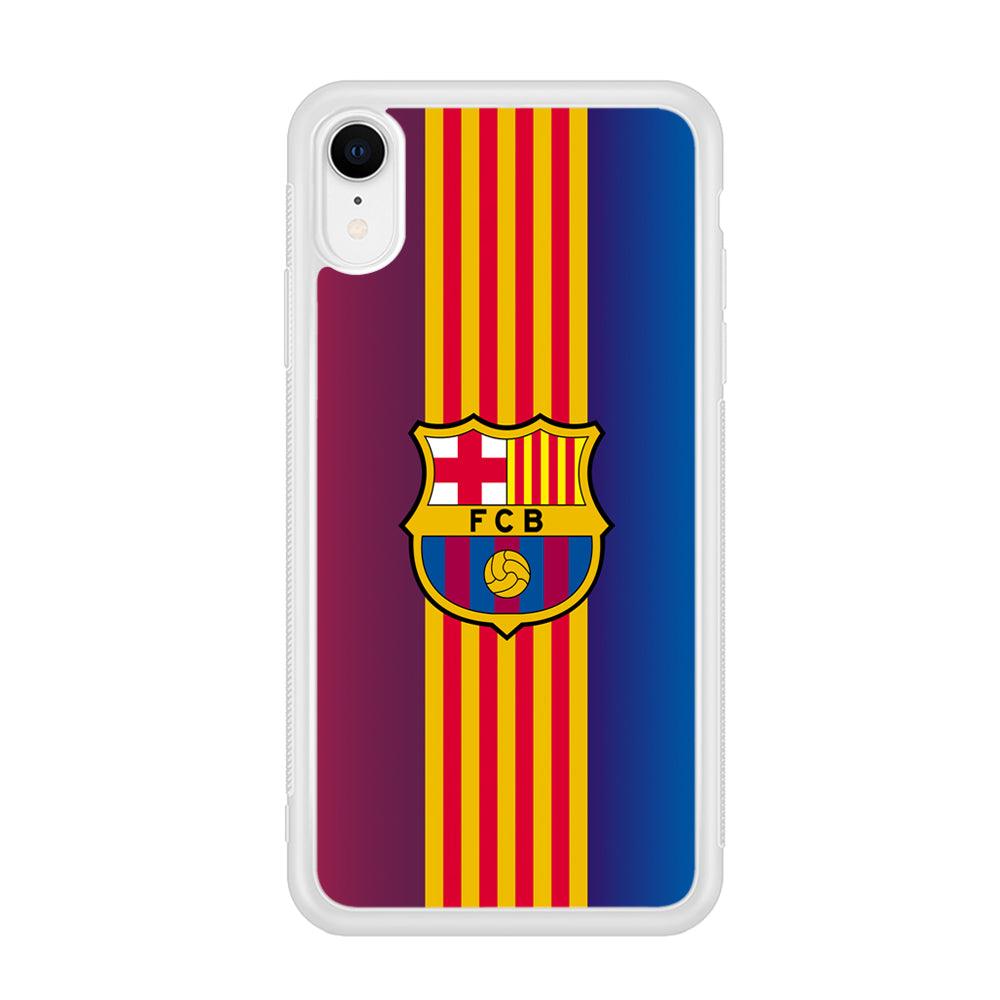 Barcelona FC Gradation Wings iPhone XR Case-Oxvistore