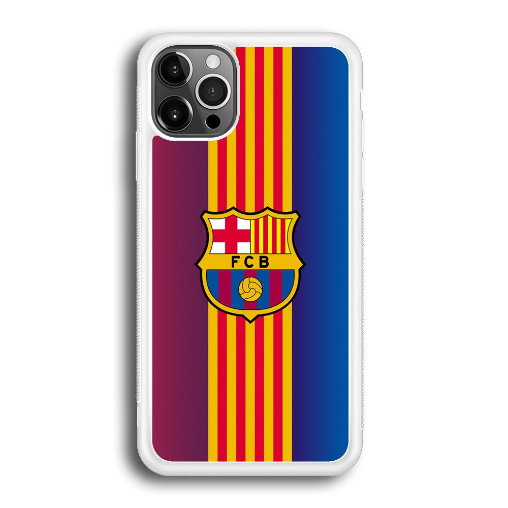 Barcelona FC Gradation Wings iPhone 12 Pro Max Case-Oxvistore