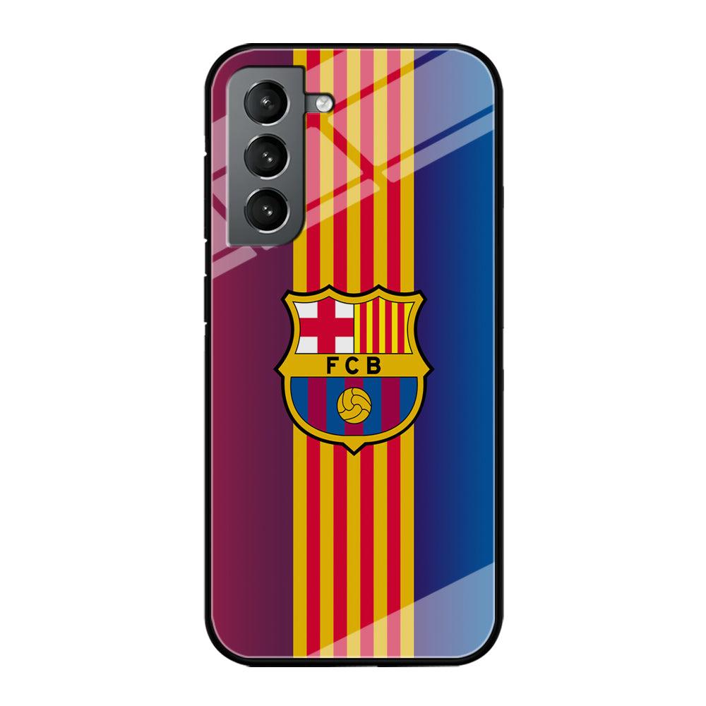 Barcelona FC Gradation Wings Samsung Galaxy S21 Plus Case-Oxvistore