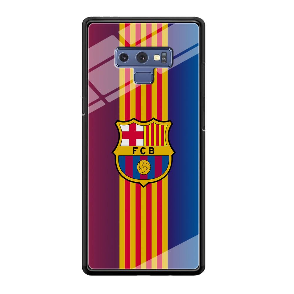 Barcelona FC Gradation Wings Samsung Galaxy Note 9 Case-Oxvistore