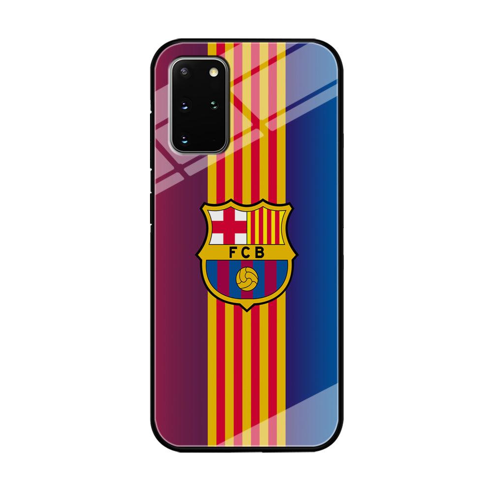 Barcelona FC Gradation Wings Samsung Galaxy S20 Plus Case-Oxvistore