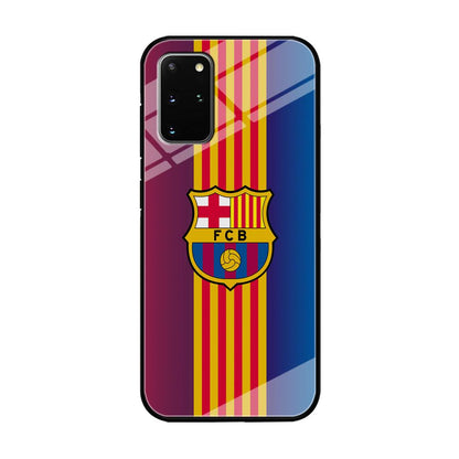 Barcelona FC Gradation Wings Samsung Galaxy S20 Plus Case-Oxvistore