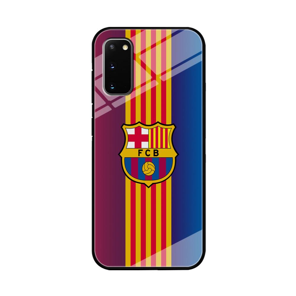 Barcelona FC Gradation Wings Samsung Galaxy S20 Case-Oxvistore