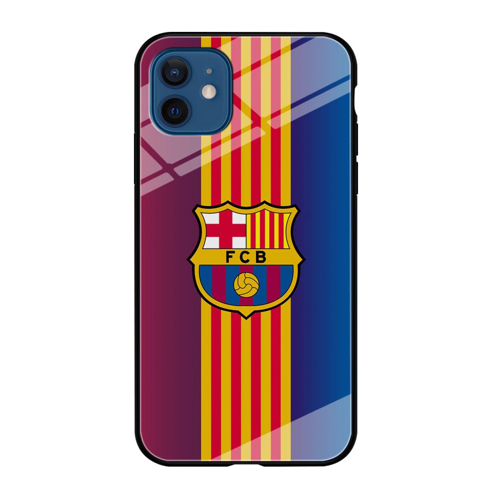 Barcelona FC Gradation Wings iPhone 12 Case-Oxvistore