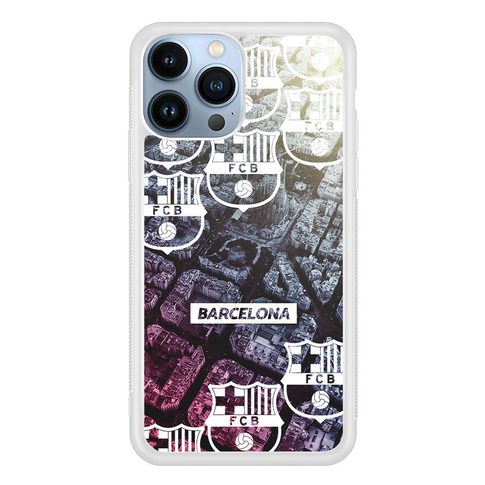 Barcelona FC Light from The City iPhone 15 Pro Case-Oxvistore