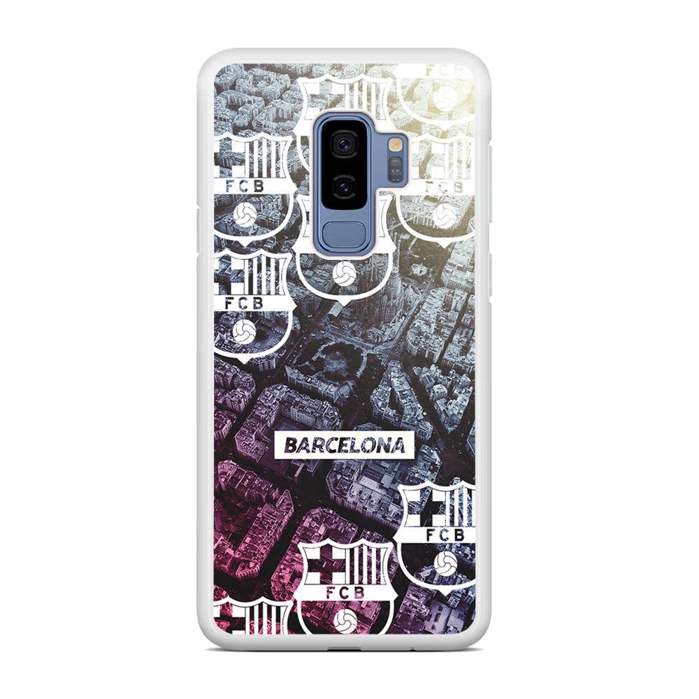 Barcelona FC Light from The City Samsung Galaxy S9 Plus Case-Oxvistore