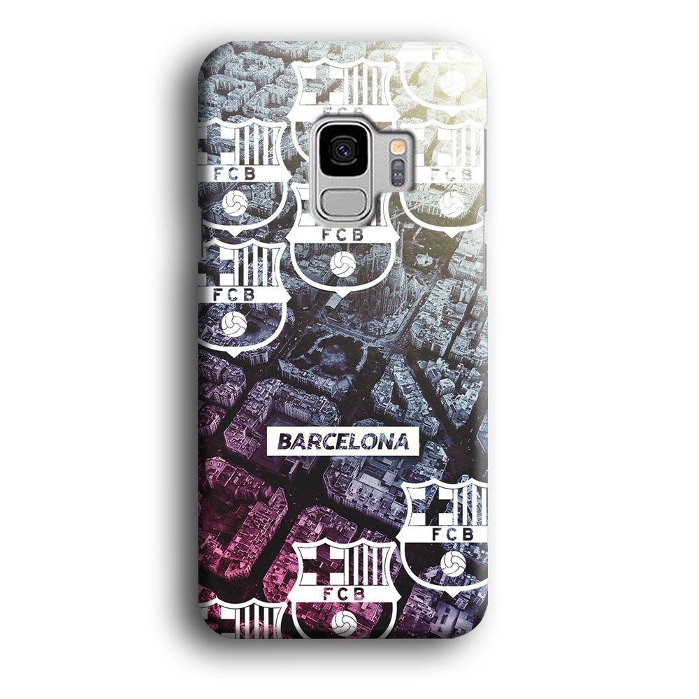 Barcelona FC Light from The City Samsung Galaxy S9 Case-Oxvistore