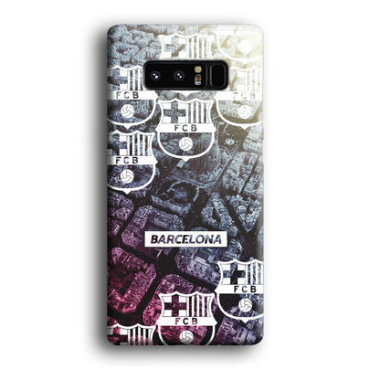 Barcelona FC Light from The City Samsung Galaxy Note 8 Case-Oxvistore