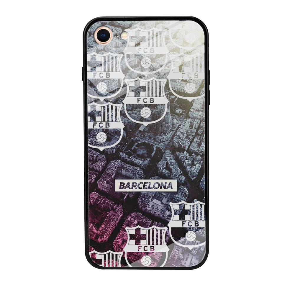 Barcelona FC Light from The City iPhone 8 Case-Oxvistore