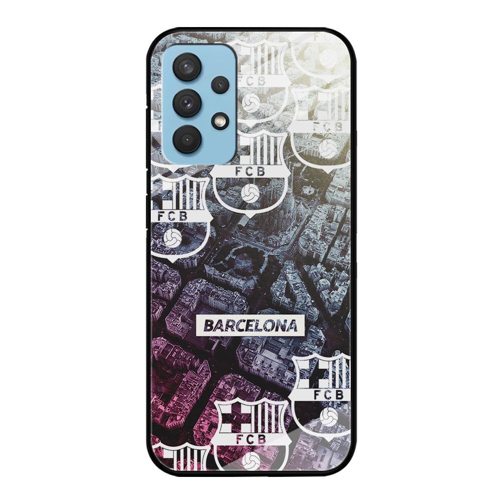 Barcelona FC Light from The City Samsung Galaxy A32 Case-Oxvistore