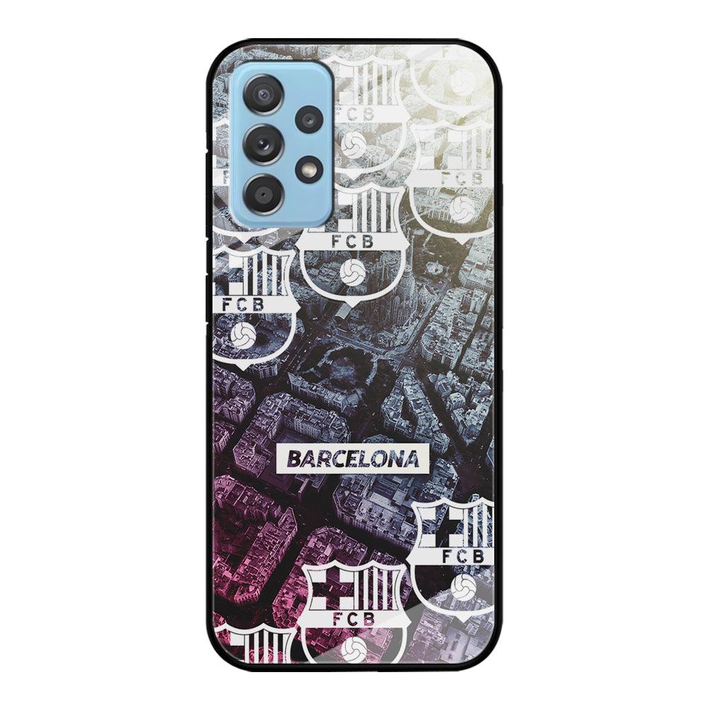 Barcelona FC Light from The City Samsung Galaxy A52 Case-Oxvistore