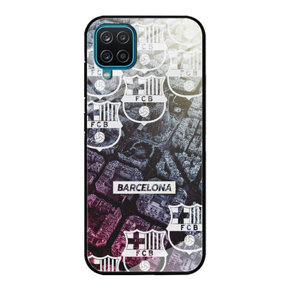 Barcelona FC Light from The City Samsung Galaxy A12 Case-Oxvistore