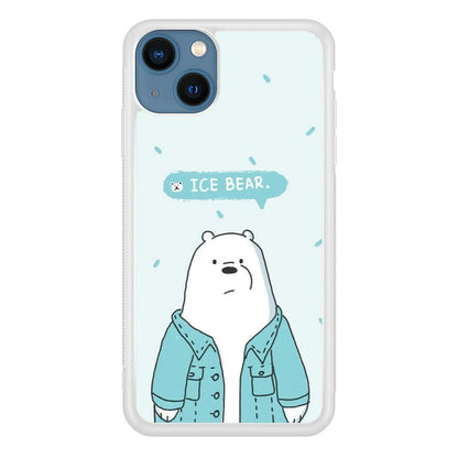 Bare Bears Ice Bear iPhone 15 Case-Oxvistore