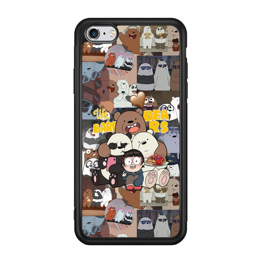 Bare Bears One Love as Family iPhone 6 | 6s Case-Oxvistore