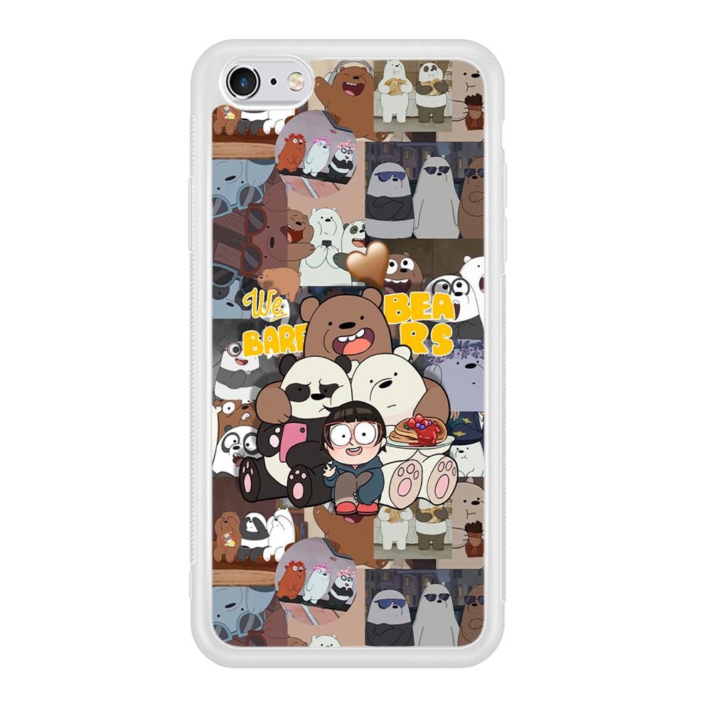 Bare Bears One Love as Family iPhone 6 | 6s Case-Oxvistore