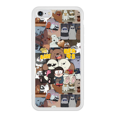 Bare Bears One Love as Family iPhone 6 | 6s Case-Oxvistore