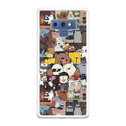 Bare Bears One Love as Family Samsung Galaxy Note 9 Case-Oxvistore