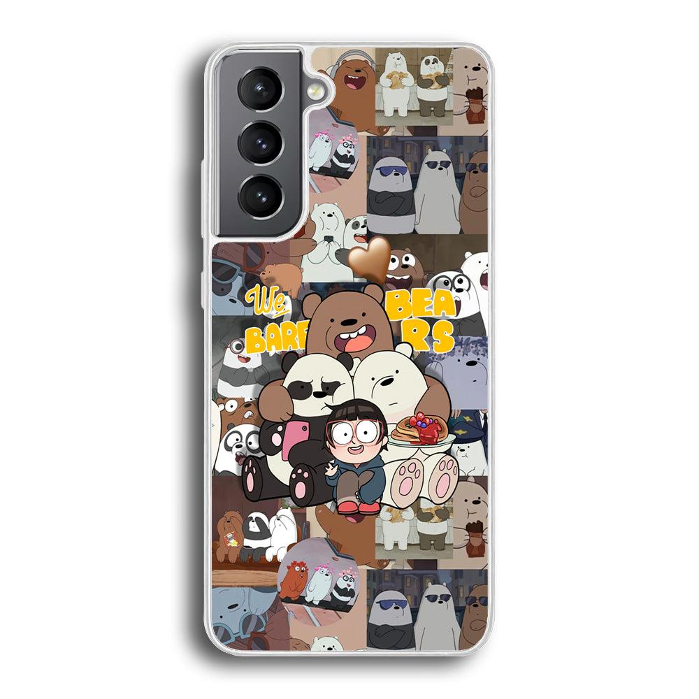 Bare Bears One Love as Family Samsung Galaxy S21 Case-Oxvistore