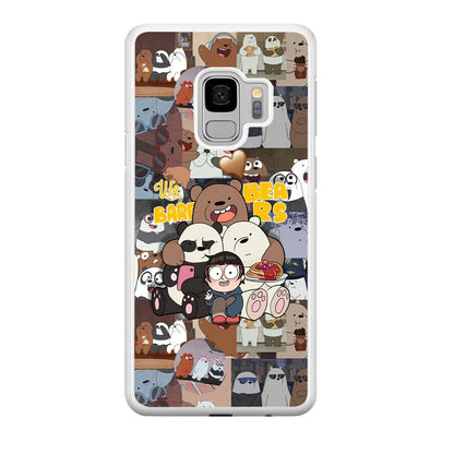 Bare Bears One Love as Family Samsung Galaxy S9 Case-Oxvistore