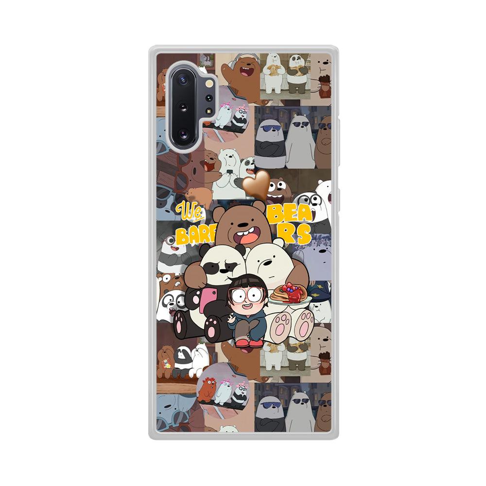 Bare Bears One Love as Family Samsung Galaxy Note 10 Plus Case-Oxvistore