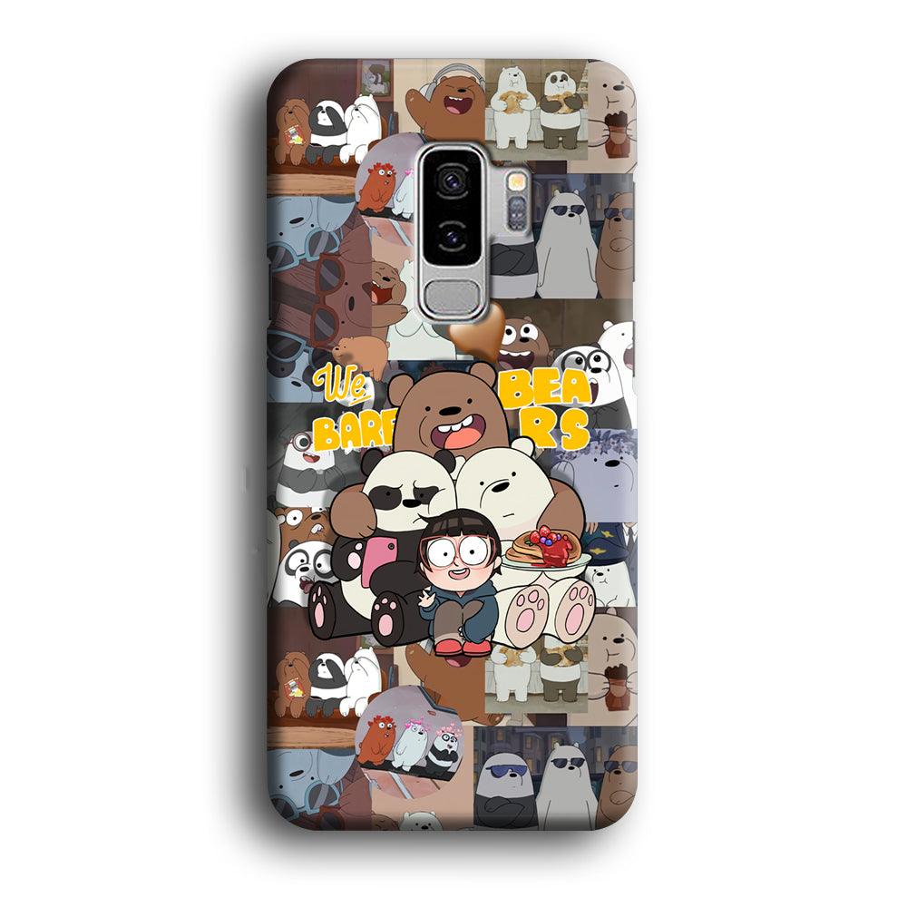 Bare Bears One Love as Family Samsung Galaxy S9 Plus Case-Oxvistore