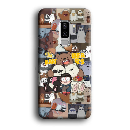 Bare Bears One Love as Family Samsung Galaxy S9 Plus Case-Oxvistore