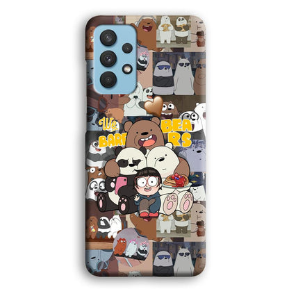 Bare Bears One Love as Family Samsung Galaxy A32 Case-Oxvistore