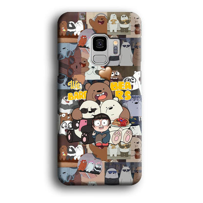 Bare Bears One Love as Family Samsung Galaxy S9 Case-Oxvistore