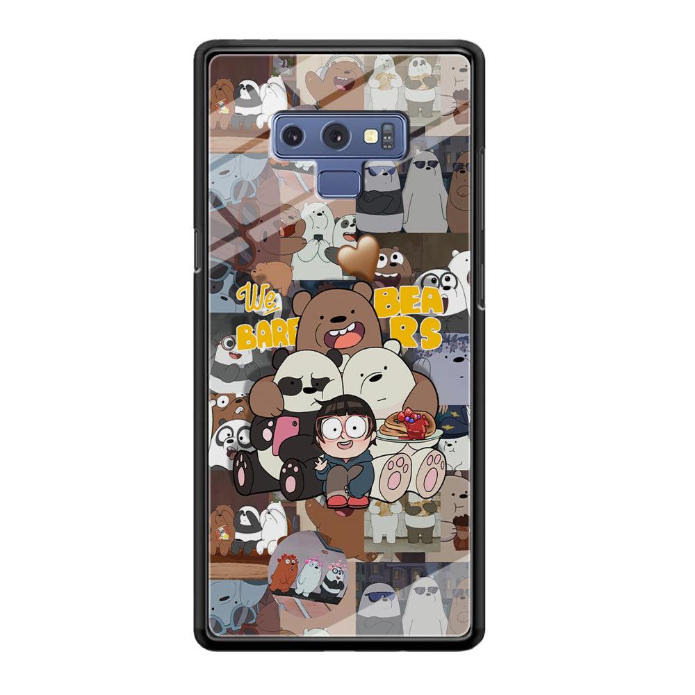 Bare Bears One Love as Family Samsung Galaxy Note 9 Case-Oxvistore