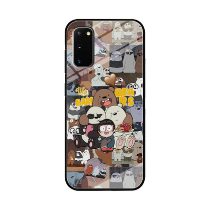 Bare Bears One Love as Family Samsung Galaxy S20 Case-Oxvistore