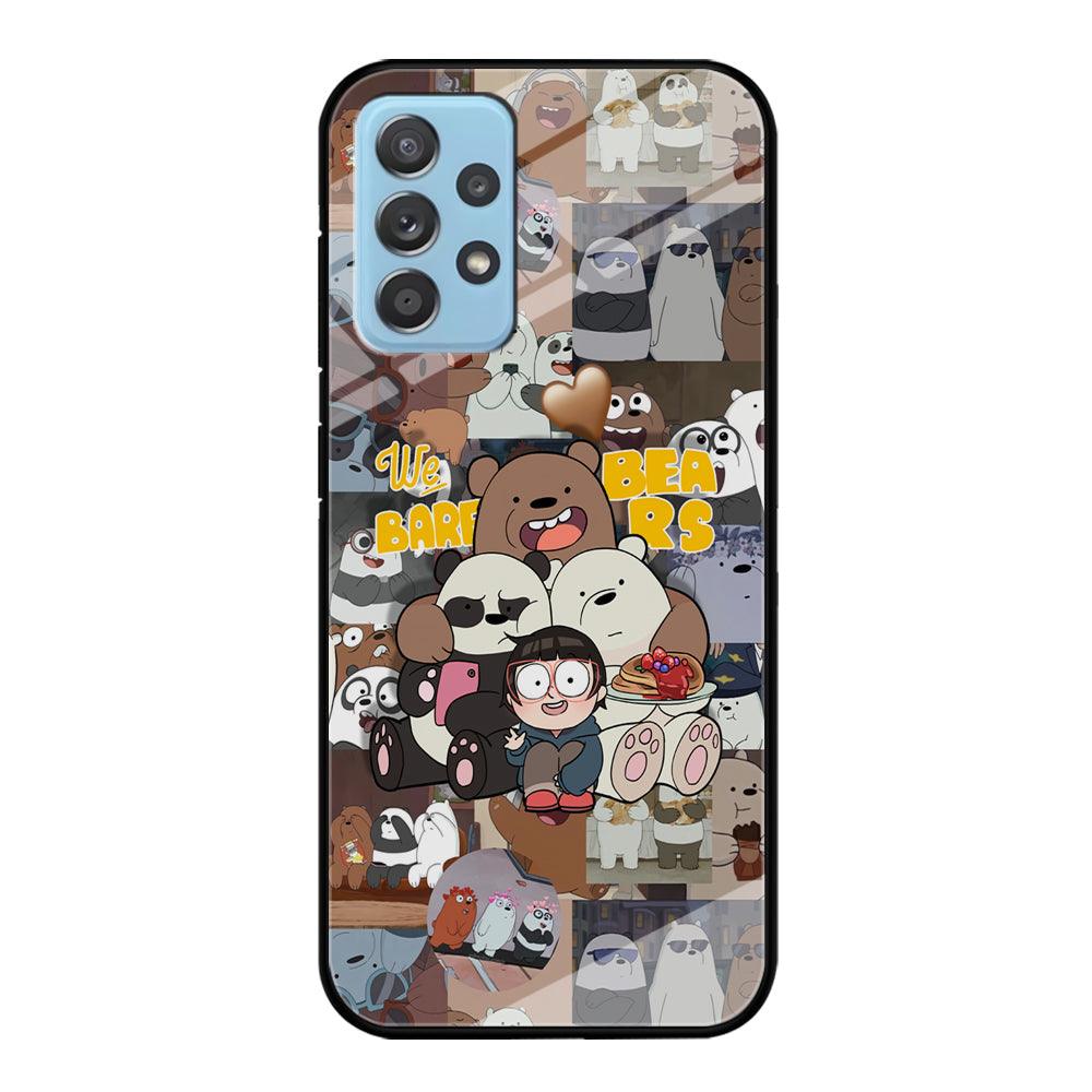 Bare Bears One Love as Family Samsung Galaxy A52 Case-Oxvistore