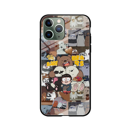 Bare Bears One Love as Family iPhone 11 Pro Case-Oxvistore