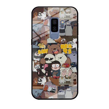 Bare Bears One Love as Family Samsung Galaxy S9 Plus Case-Oxvistore