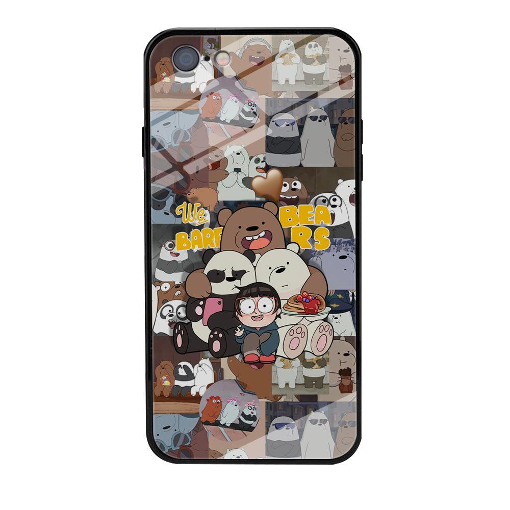 Bare Bears One Love as Family iPhone 6 Plus | 6s Plus Case-Oxvistore