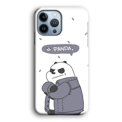 Bare Bears Panda iPhone 15 Pro Case-Oxvistore