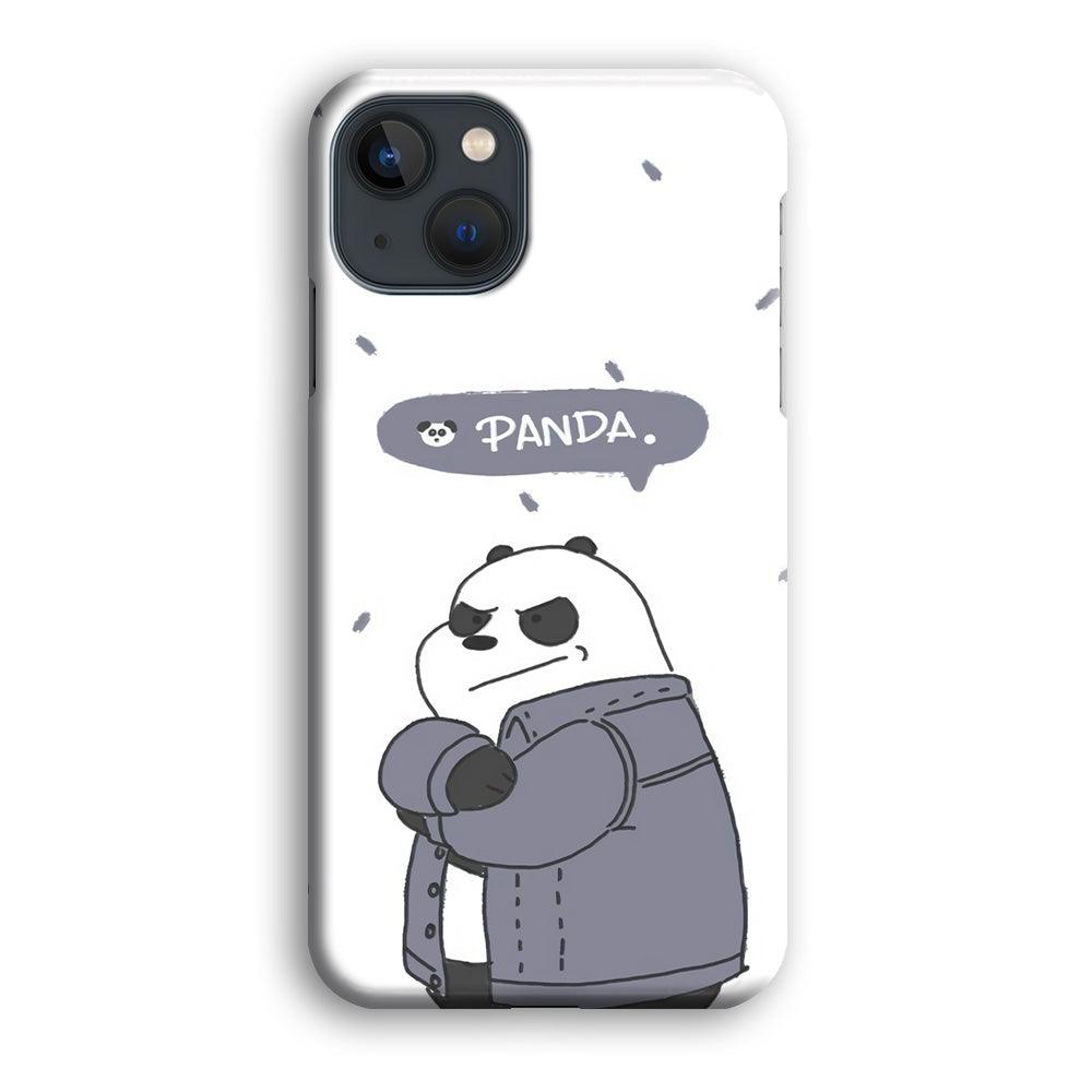 Bare Bears Panda iPhone 14 Plus Case-Oxvistore