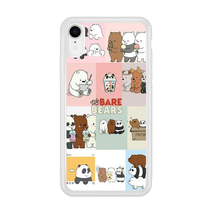 Bare Bears Pleasure Take a Moment iPhone XR Case-Oxvistore