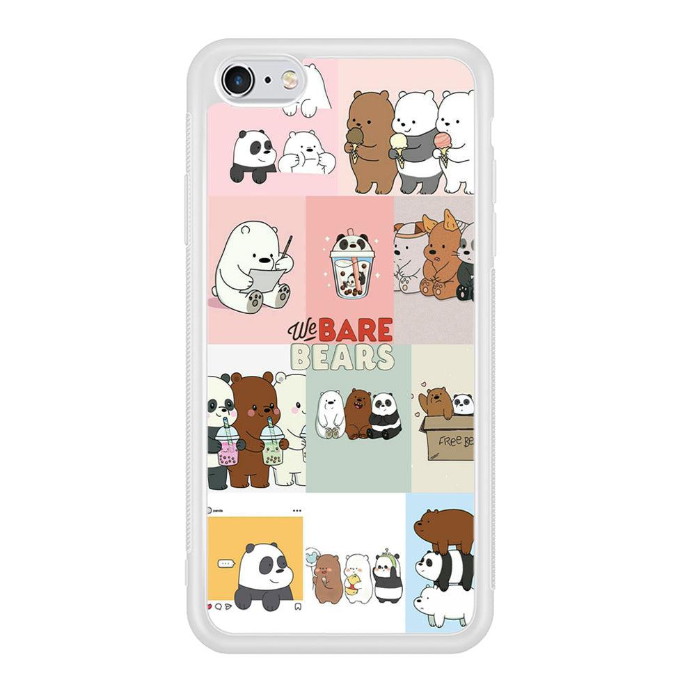 Bare Bears Pleasure Take a Moment iPhone 6 Plus | 6s Plus Case-Oxvistore