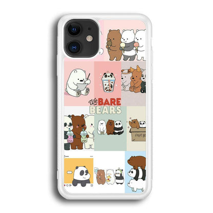 Bare Bears Pleasure Take a Moment iPhone 12 Case-Oxvistore