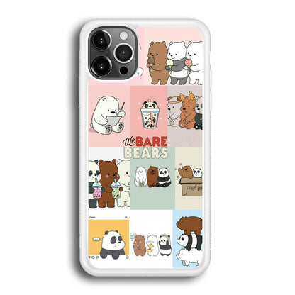 Bare Bears Pleasure Take a Moment iPhone 12 Pro Max Case-Oxvistore