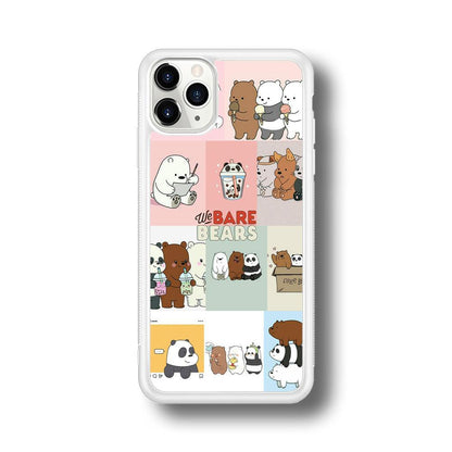 Bare Bears Pleasure Take a Moment iPhone 11 Pro Case-Oxvistore