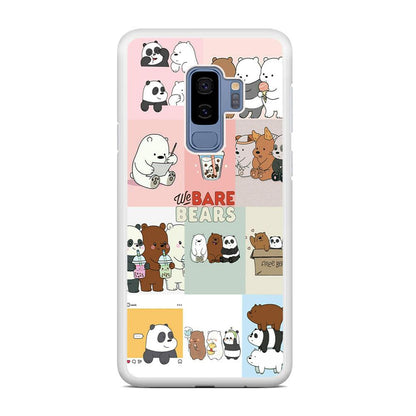 Bare Bears Pleasure Take a Moment Samsung Galaxy S9 Plus Case-Oxvistore