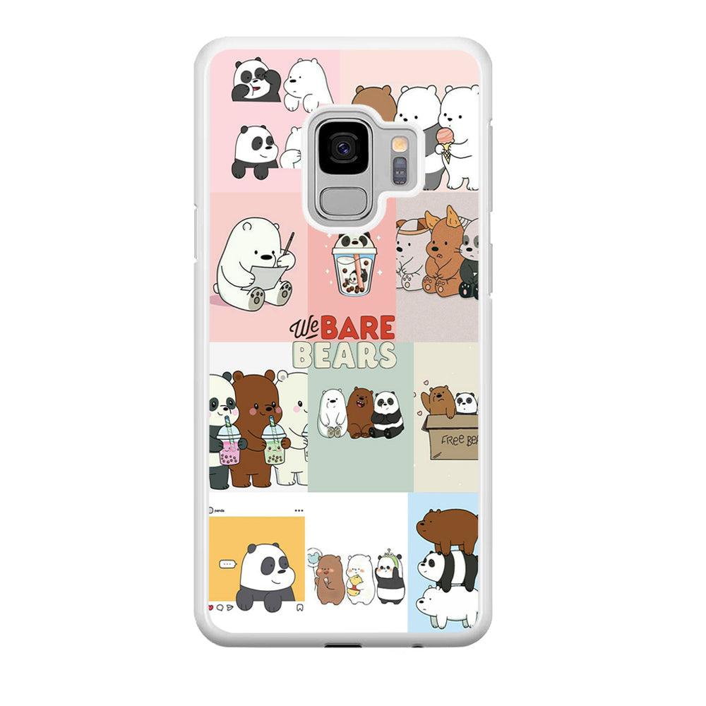 Bare Bears Pleasure Take a Moment Samsung Galaxy S9 Case-Oxvistore