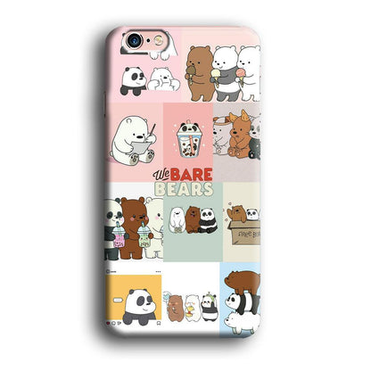 Bare Bears Pleasure Take a Moment iPhone 6 Plus | 6s Plus Case-Oxvistore