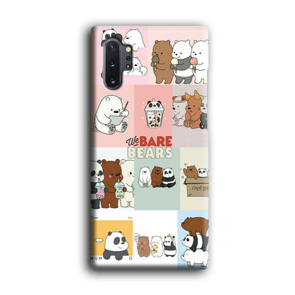 Bare Bears Pleasure Take a Moment Samsung Galaxy Note 10 Plus Case-Oxvistore