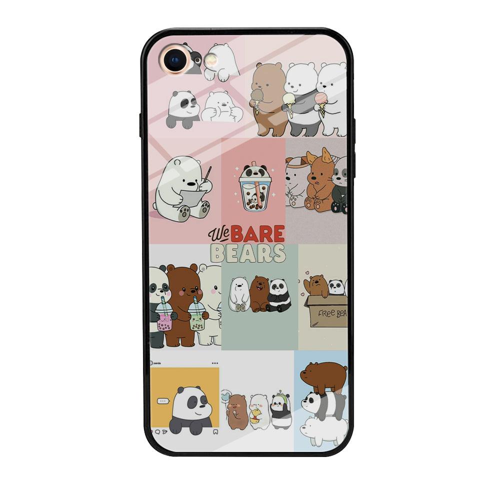 Bare Bears Pleasure Take a Moment iPhone 8 Case-Oxvistore