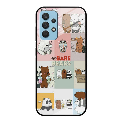 Bare Bears Pleasure Take a Moment Samsung Galaxy A32 Case-Oxvistore