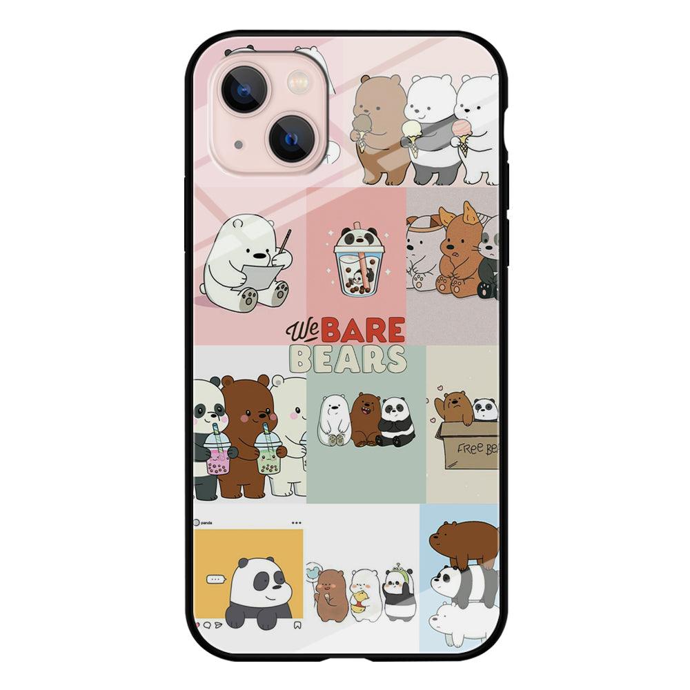 Bare Bears Pleasure Take a Moment iPhone 13 Case-Oxvistore